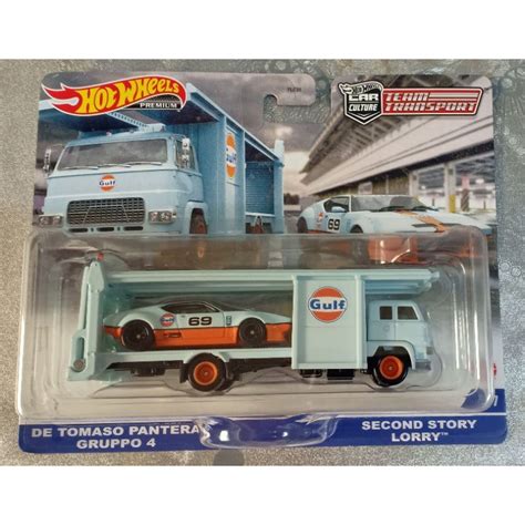 Hot Wheels De Tomaso Pantera Gruppo 4 Transportor Shopee Malaysia