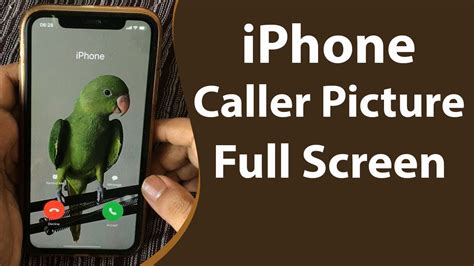 Set Iphone Caller Picture Full Screen How To Enable Fullscreen Photo