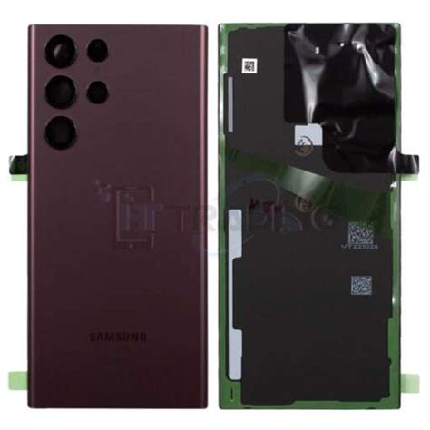 Battery Cover für S908B Samsung Galaxy S22 Ultra Burgundy