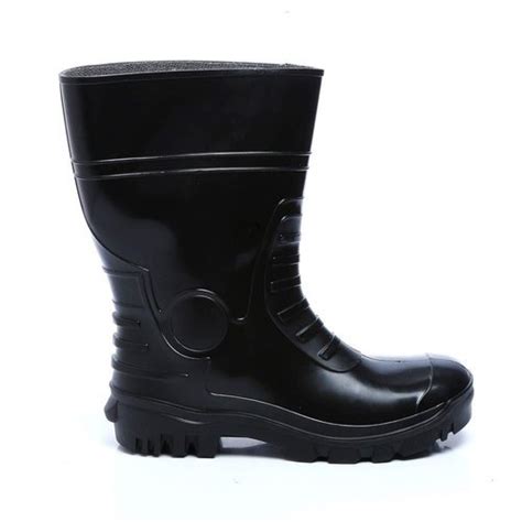 Black Mangla Laser Moulded Pvc Gumboot At Best Price In Kolkata