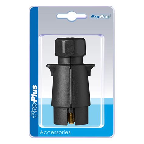 ProPlus Stecker 7 Polig PVC Mit Flachsteckeranschluss Im Blister