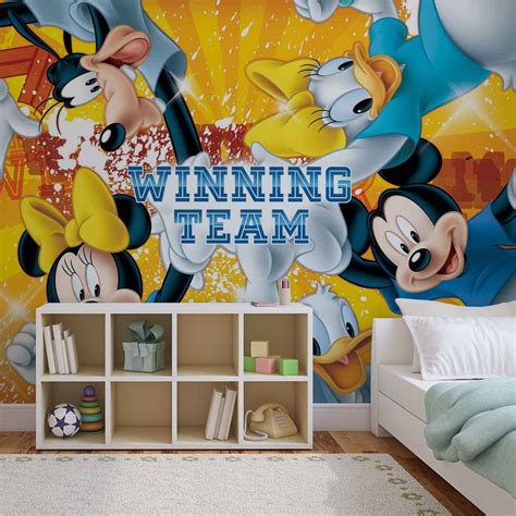 Fototapete Tapete Disney Micky Maus Bei Europosters Kostenloser Versand