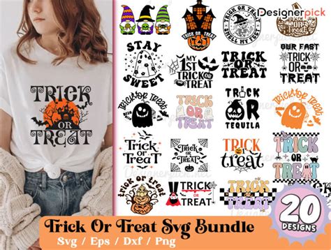 Trick Or Treat Svg Bundle Trick Or Treat Sublimation Bundle Best