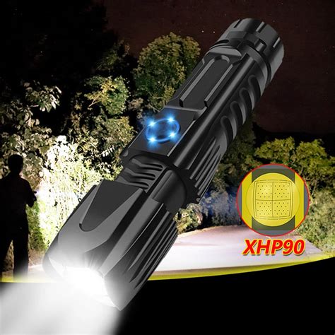 Самый мощный светодиодный фонарь XHP90 с наибольшим количеством люменов ...