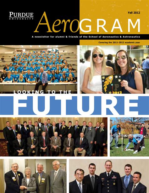 Aerogram - School of Aeronautics and Astronautics - Purdue University