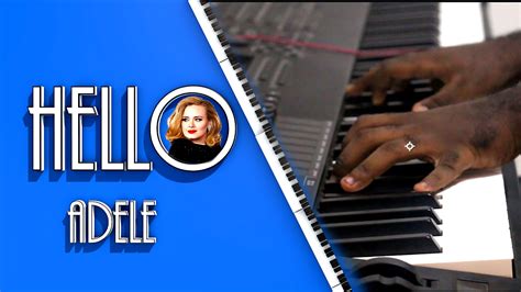 Hello Adele Piano Cover Youtube