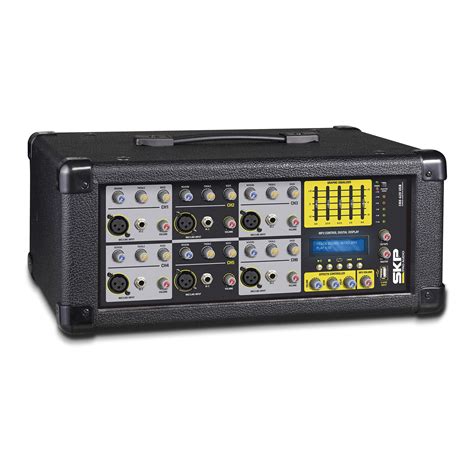 Consola SKP 200W 6 canales USB MP3 Kemik Guatemala Kémik