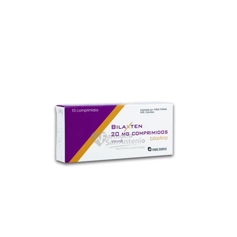 Bilaxten 20mg X 10 Comp And Farmacia San Antonio