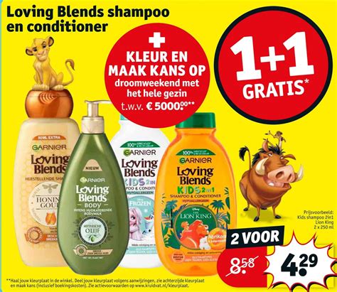 Loving Blends Shampoo En Conditioner Aanbieding Bij Kruidvat