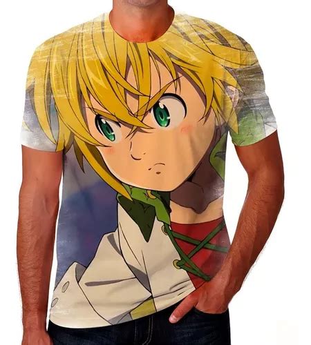 Camisa Camiseta Nanatsu No Taizai Meliodas Envio Rápido 05