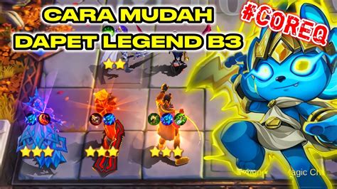 CARA DAPETIN LEGEND B3 GAMPANG BANGET COMBO AUTO WIN HARPER SKILL 1