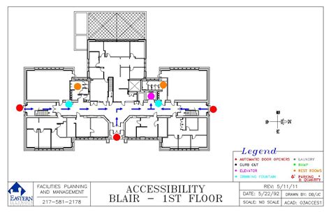 Eastern Illinois University Campus Map