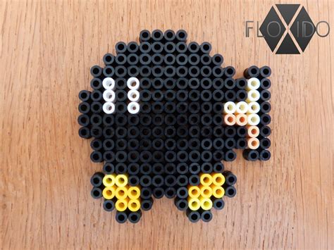 Bob Omb Hama Beads By Floxido On DeviantArt Hama Beads Diy Perler