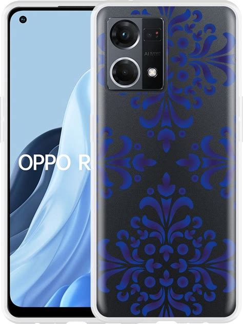 Oppo Reno Hoesje Delfts Blauw Designed By Cazy Bol