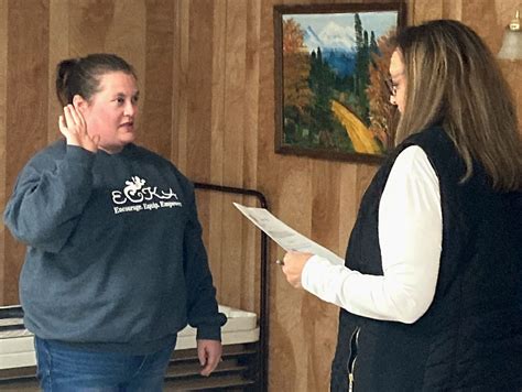 Parker Swears In New Council Member To Have A Quorum