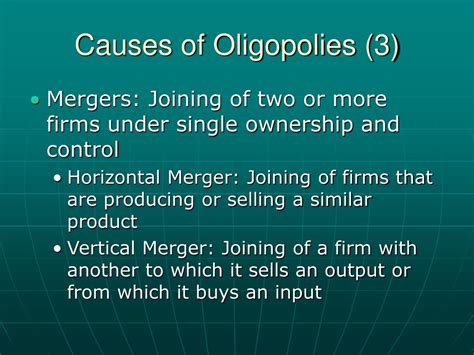 Ppt Oligopoly Powerpoint Presentation Free Download Id 169413