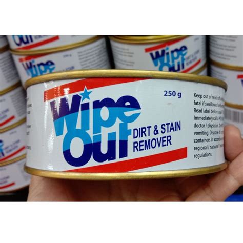 Wipe out dirt and stain cleaner 250grms & 145grms | Shopee Philippines