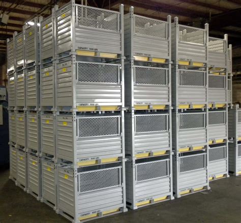 Pallets Steel Bins And Wire Containers Modular Container Systems