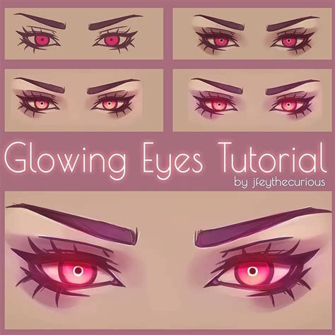 Glowing Eyes 🔥 • • • Sourcecredi Eye Tutorial Eye Drawing Tutorial