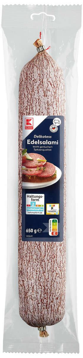 K CLASSIC Edel Salami Von Kaufland Ansehen