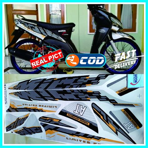 Jual Striping Streeping Decal Dekal Stiker Sticker Emblem Logo Motor