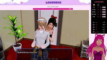 VTuber LewdNeko joue à l hôtel Harem partie XVIDEOS