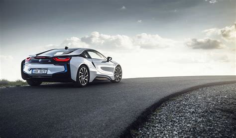 Fondos De Pantalla Vehículo La Carretera Bmw I8 Vista Trasera