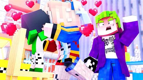 BEBÊ BEIJOU a ARLEQUINA e o CORINGA VIU TUDO no MINECRAFT YouTube