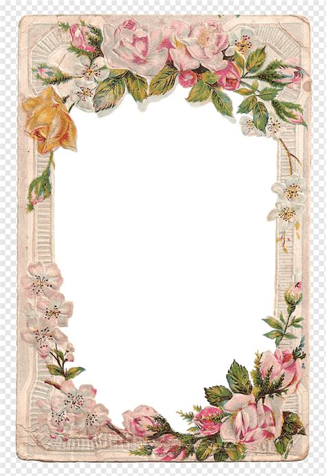 Flower Frame Wallpaper Png