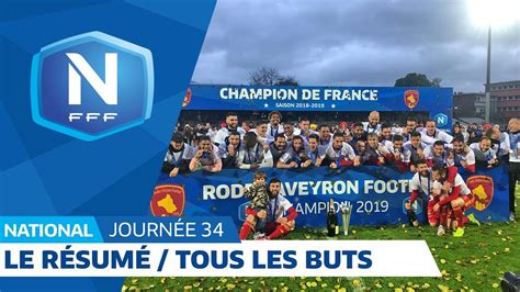 Championnat National Le R Sum De La E Journ E Tous Les Buts I