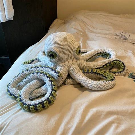 Apollo The Octopus Giant Crochet Pattern Easy To Follow Etsy