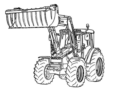 Traktor Malvorlage Kostenlos Deine Malvorlagen