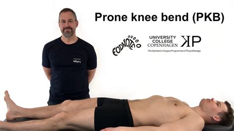 Prone Knee Bend Pkb Youtube