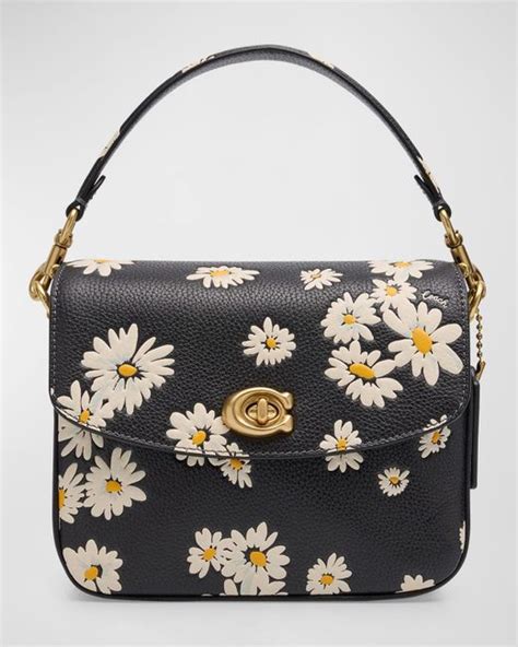 Coach Cassie 19 Floral Print Leather Crossbody Bag Lyst