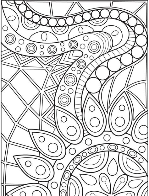 Creativefabrica Geometric Coloring Pages Abstract Coloring Pages