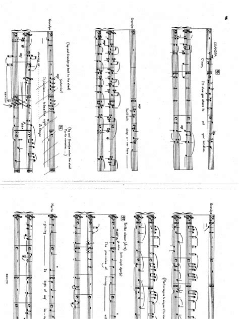 Copland Choral Study Score | PDF