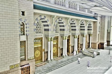 Masjid Nabawi Map With Gate Numbers Inspirasi Muslim