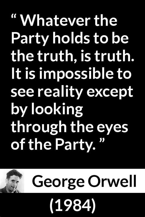 George Orwell Quote About Truth From 1984 Orwell Quotes George