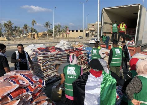 L Aide Humanitaire Peine Arriver Gaza