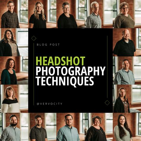 Headshot Photography Techniques | Vervocity