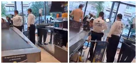 B365 VIDEO Bătaie într un supermarket din Sectorul 3 al Capitalei