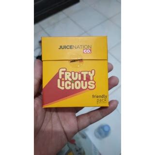 Jual Fruity Licious Fruitylicious Friendly Pack Isi 4 Liquids Vape