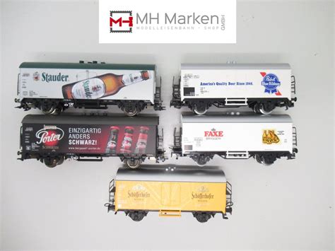 Märklin 5 teiliges gedeckte Güterwagenset Bier AC WS H0 Kaufen auf