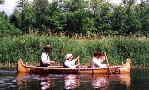 Voyage By Birchbark Canoes Into The Time Of The Fur Trade