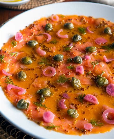 Smoked Salmon Carpaccio Recipe for an Easy Elegant Appetiser