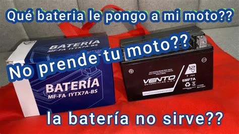 Usar Bateria De Otra Marca En Tu Moto Tu Moto No Prende Y Es La Bateria Cambio De Bateria