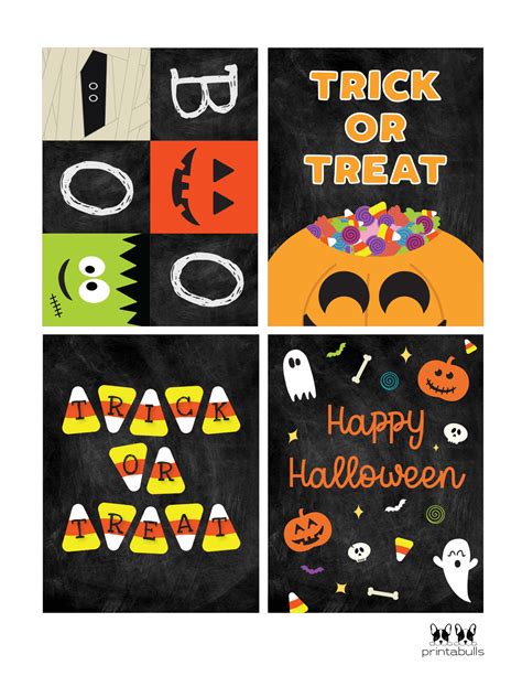 40+ Free Printable Halloween Cards | Printabulls