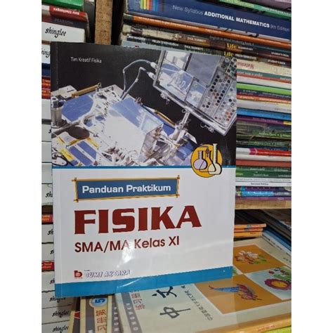 Jual Buku Panduan Praktikum Fisika Kelas Xi Sma Ma Bumi Aksara