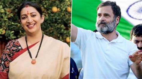 Smriti Irani Takes Hard Swipe At Rahul Gandhi Over His Remarks On PM