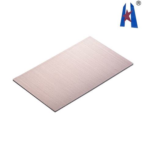 1220X2440mm PE PVDF Customized Construction Material ACP Acm Plastic